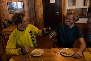 Verschnaufspause in Rifugio Citelli