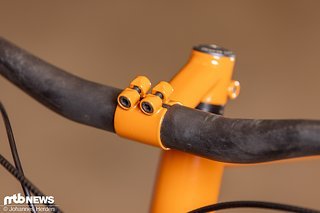 Auch der Vorbau ist eine Custom-Eigenentwicklung von Alonukis. Auch der Vorbau ist eine Custom-Eigenentwicklung von Alonukis.
