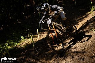 Am Quali-Tag kam die Sonne raus, was den Schlamm noch zäher und die Ruts tiefer gemacht hat.
