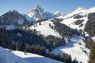 Neben weißer Pisten dürfen auch atemberaubende Landschaften erwartet werden