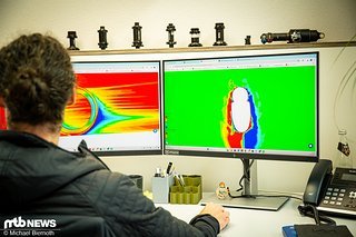 Strömungssimulationen gehören ebenso zum Prototypenprozess wie die vorherige Konstruktion im CAD-Programm.