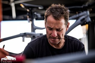 Jason Marsh – der Erfinder des Marsh-Guards – am Werk