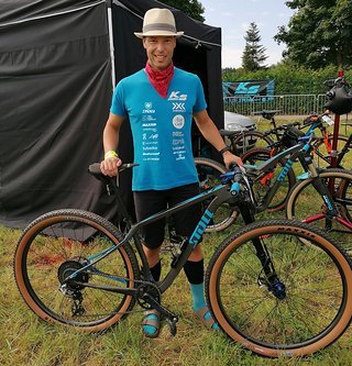 Meine Wahl für das Rennen war das upgegradete Hardtail.