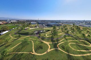 Auf 5 Hektar Fläche soll der Vittoria Park entstehen und dabei Testmöglichkeiten sowohl für MTB als auch Rennrad oder Gravel bieten.