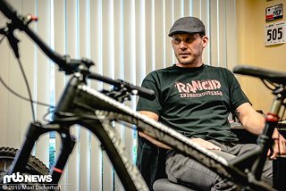 Diskussion über die Platzierung eines Prototyp-Bikes