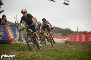 Tom Pidcock fand ordentlich ins Rennen, war allerdings nicht von Beginn an der Spitze des Feldes vertreten