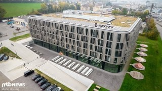 2019 ist die Scott-Belegschaft in das neue und ziemlich moderne Headquarter gezogen