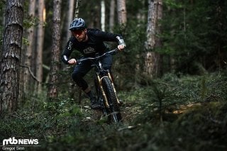 Die Leatt-Schuhe bieten kein sehr direktes Pedalgefühl