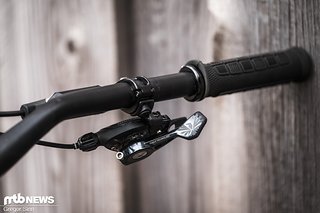 Das Effigear-Getriebe wird über einen ganz regulären Shifter gesteuert.