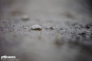 Der Regen wollte auch nicht mehr nachlassen.