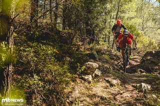 Trailtechnisch ist heute, das wurde uns schon präventiv mitgeteilt, wenig zu holen. Der Tag auf Datça ist vielmehr organisatorischer Natur und in den normalen Inselhüpfen-Touren nicht enthalten
