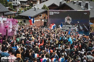 Auch wenn kein einziger Franzose auf dem Podest gelandet ist, war die Stimmung trotzdem unfassbar