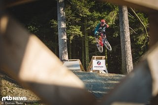 Der Bikepark im sauerländischen Winterberg gehört wohl zu den größten und beliebtesten der Republik