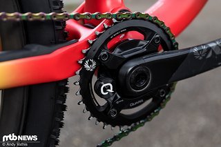 Eine Wattmesskurbel zeichnet die Leistungswerte im Training und im Wettkampf genauestens auf