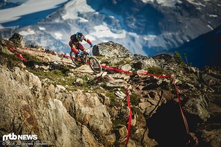 Weit oben in den Bergen über Whistler - EWS 2014 Weit oben in den Bergen über Whistler - EWS 2014