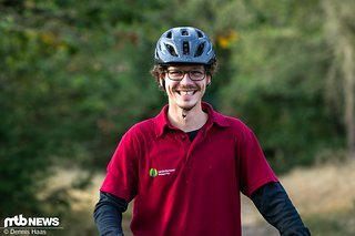 Lorenz Berger ist im Forstamt Soonwald für klassische Forstarbeiten und den Wasserrückhalt im Staatswald verantwortlich – und dazu passionierter Mountainbiker.