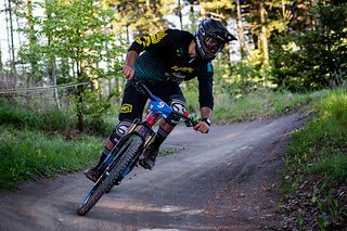 Die Stages führten über die Freeride-Strecke... Die Stages führten über die Freeride-Strecke...