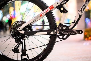 Angetrieben wird das Meta AM 29 SRAM Edition von einem SRAM GX Eagle-Antrieb.