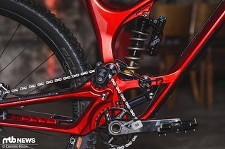 Ein besonderes Bike benötigt natürlich auch eine besondere Ausstattung Ein besonderes Bike benötigt natürlich auch eine besondere Ausstattung