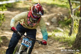 Nicole Beege - Position 6 im Seeding Run