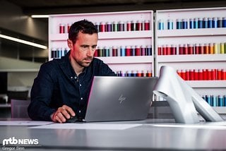 Designer Fred ist übrigens selbst ein ziemlich schneller Radfahrer und hält einige der lokalen KOMs.