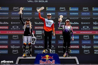 Rosa Zierl gewinnt vor Aletha Ostgaard und Kate Hastings.