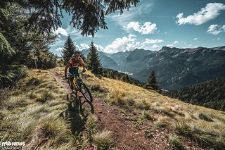 Im Uphill bleibt die Gabel stets aktiv Im Uphill bleibt die Gabel stets aktiv