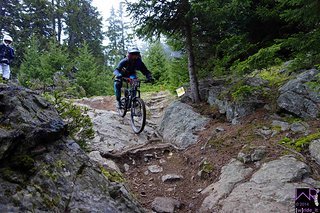 Markus Inreiter im Steinteppich auf Stage 2