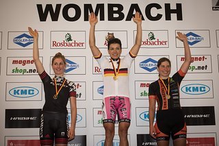 Sabine Spitz sicherte sich ihren 18. DM-Titel.