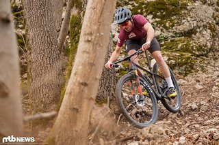 Im Downhill ist das Les SL eine wahre Spaßrakete Im Downhill ist das Les SL eine wahre Spaßrakete