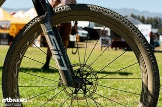 Treue Begleiter für Miller beim Cape Epic sind die Roval Control SL-Laufräder von Specialized, die mit einem Gesamtgewicht von 1.240 Gramm glänzen.