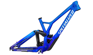 Alternativ kann man sich das extrem schicke, blaue Rahmenset mit RockShox Super Deluxe Ultimate-Dämpfer aufbauen Alternativ kann man sich das extrem schicke, blaue Rahmenset mit RockShox Super Deluxe Ultimate-Dämpfer aufbauen