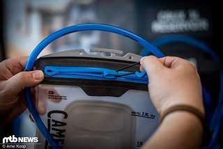 Die neuen Camelbak Fusion Trinkblasen setzen auf einen Zipper-Verschluss.