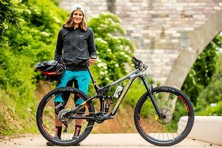 Caro Gehrig und ihr Norco Range C9 Caro Gehrig und ihr Norco Range C9