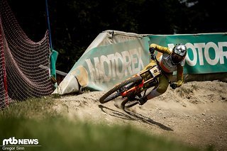 Nach einem verletzungsgeplagten 2022 wird sich Marine Cabriou besonders auf den Saison-Auftakt 2023 gefreut haben