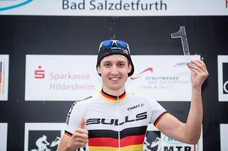 Simon Stiebjahn gewinnt die Sprint-Gesamtwertung 2014.