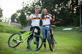 Auch die beiden DM-Gewinner Benedikt Last und Franzi Meyer sind natürlich bei der WM am Start.