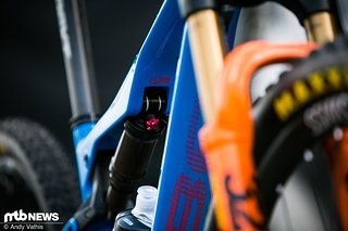 Spezielles Detail am neuen Modell: Das patentierte I-Line-System