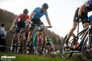 Victor Koretzky zeigte während des Rennens sehr präsent in den Top 5 des Feldes