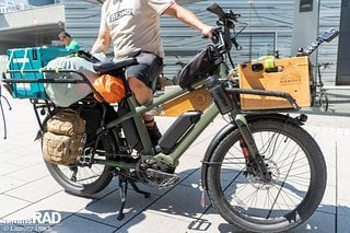 Abenteuerbike von Benno Bike, dass uns zufällig über den Weg gefahren ist.