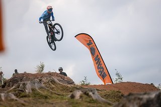 Lino Donath-Franke meistert das obere Roadgap ohne Probleme