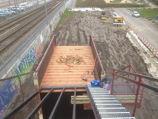 Roll-In für den Jumppark in luftiger Höhe Roll-In für den Jumppark in luftiger Höhe