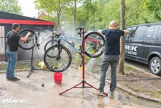 Gehört zum ständigen Bild in der Teamarea