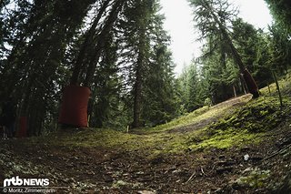 Stellenweise sind die neuen Passagen recht flach, sodass es drauf ankommen wird, möglichst viel Speed mitzunehmen.