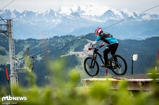 Marcelo Gutierrez hat das 29" Glory erst seit einer Woche, ist seitdem jedoch fleißig am Runs schrubben