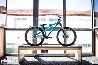 Auch ein Dirtbike befindet sich noch im Cube-Portfolio. Auch ein Dirtbike befindet sich noch im Cube-Portfolio.