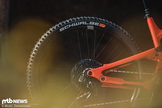 Alle Räder haben wir mit einheitlichen Schwalbe-Reifen ausgestattet Alle Räder haben wir mit einheitlichen Schwalbe-Reifen ausgestattet