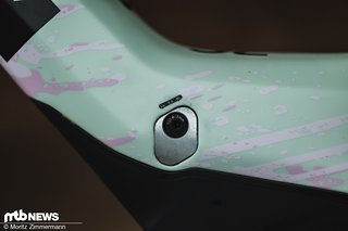 Am vorderen Flip Chip fährt der Franzose ebenfalls eine Custom-Lösung.