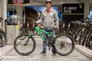 Fischis neues Arbeitsgerät - das Radon Swoop 200 mit 27,5" Laufrädern