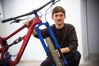 Cornelius aka Bommelmaster mit seinem Bike der Woche